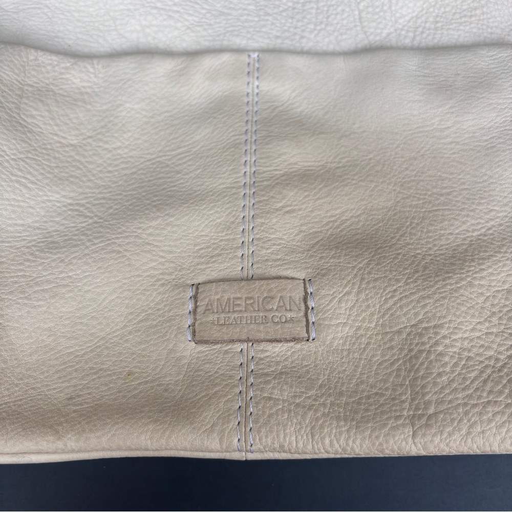 American Leather Co Ivory Shoulder bag, GUC - Picture 3 of 10
